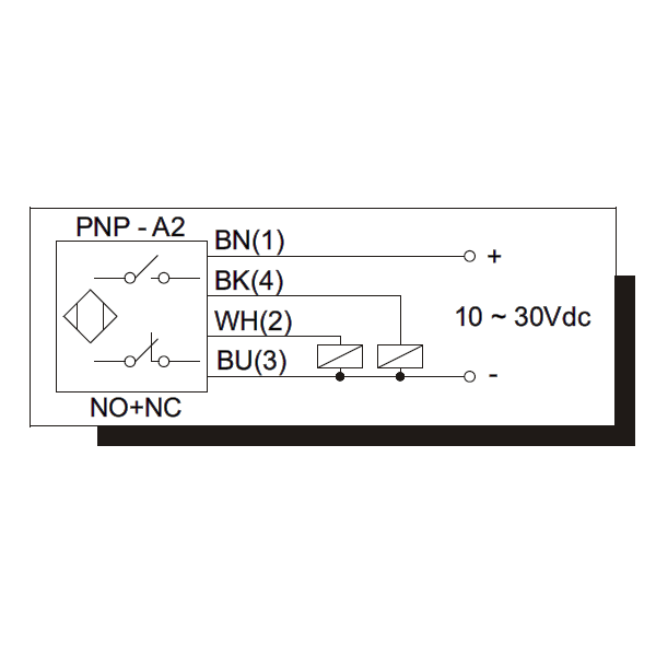 Sense Cs Gm A J Dc Capacitive Prox Sensor M Pnp N O N C