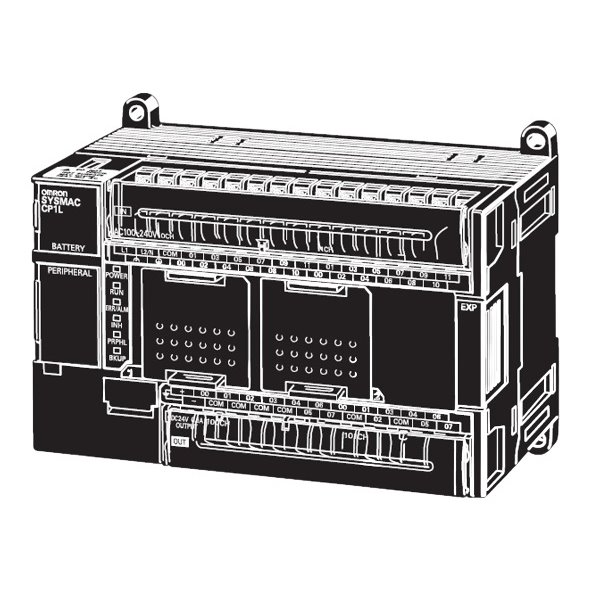 Omron Cp1lm40drd Dc Expandable Cpu - 24 Dc In   16 Relay - Hs Cntr Input