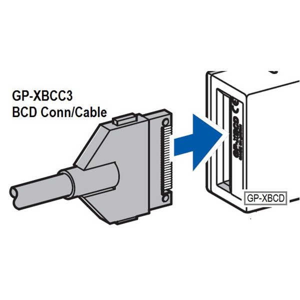 Panasonic GP-XBCC3 3 Meter Cable used with BCD Output Unit