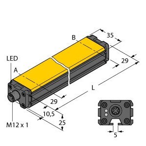 TURCK LINEAR INDUCT POSITION SENSOR