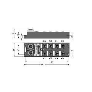 TURCK DEVICENET STATION 16 IN PNP