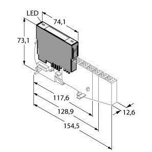 TURCK I/O MODULE POWERFEED