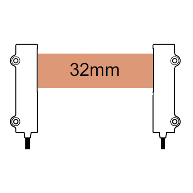 SUNX FIBER THRU BEAM 32MM ARRAY R2 HIFLX