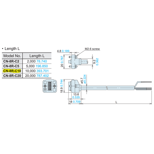 PANA HL-G2 10M RS-485 CABLE