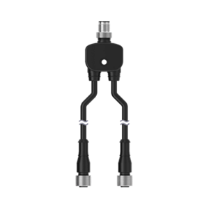 BANNER SPLITTER CABLE; 4-PIN EURO MALE