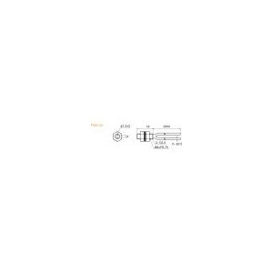 OPTEX DIFFUSE FIBER M6  2M CUTTABLE 105C