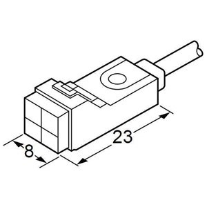 SUNX PROX 8MM(2.5MM) TOP 2W DC NC