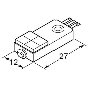 SUNX PROX 12MM(3MM) FRONT NPN NO QC