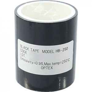 OPTEX BLACK TAPE THERMOHUNTER 60MMX2M