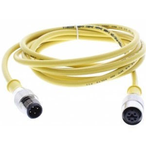 RAMCO M12 4P FEMALE/MALE CABLE 2M