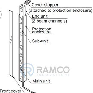 SUNX PROTECTIVE ENCLOSURE FOR NA40 SERIE