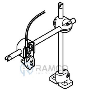 SUNX ADJ FIBER BRACKET HORIZONTAL MTG