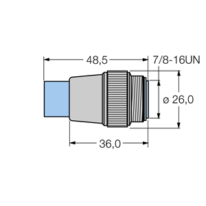 TURCK TERMINATOR - MALE MINIFAST