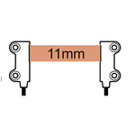 SUNX FIBER THRU BEAM 11MM ARRAY R2 HIFLX