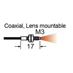 SUNX FIBER DIFFUSE COAX M3 R2 HIFLEX