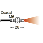 SUNX FIBER DIFFUSE HI TEMP 200C M6