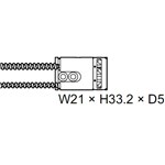 SUNX FIBER CONVERG HI TEMP 250C 3M CBL