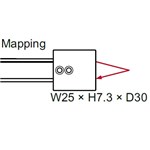 SUNX FIBER CONVERG GLSS SUB R4 HIFLEX