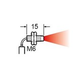 SUNX DIFF FIBER M6 ELBOW R4 HIFLEX