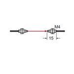 SUNX FIBER THRUBEAM M4 SUPER QUALITY