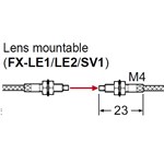 SUNX FIBER HEAT RESISTANT JOINT SET