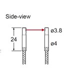 SUNX FIBER THRUBEAM SIDE HITEMP JNT SET