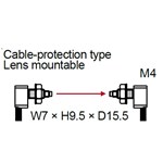 SUNX FO TBEAM SQ HEAD 90 M4 PFA CBL