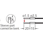 SUNX FIBER TBEAM 2.5MM SVIEW SLV R4 HFLX