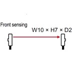 SUNX FO FLAT TYPE TBEAM TOP SENSE R2