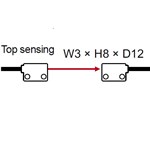 SUNX FIBER THRUBEAM SQ TOP SENSE R2