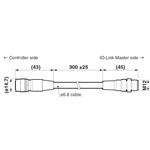 OPTEX IO-LINK CONN CBL FOR TI-SC(E) 0.3M