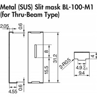 OPTEX 1MM SLIT FOR ZT-1200 T-BEAM (