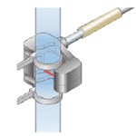 SUNX FIBER THRUBEAM LIQ SENSE PIPE MNT