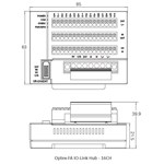 OPTEX IO-LINK REMOTE I/O UNIT 16CH