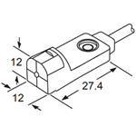 SUNX PROX 12MM SQ TOP 4MM SD NPN-NC