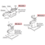 SUNX PROX 6MM SQ TOP 1.6MM SD NPN-NO 5M