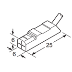 SUNX PROX 6MM SQ TOP 1.6MM SD NPN-NO