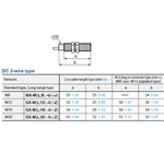 SUNX PROX M8 SHLD 1.5MM 2W-DC-NC CBL