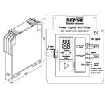 SENSE CTRL W/TIMER PNP IN- SPDT RLY OUT